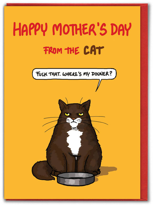 Mother's Day Card From the Cat