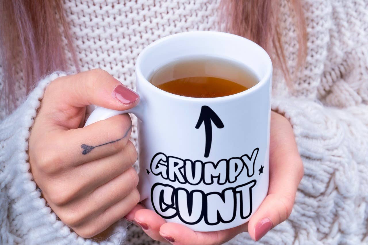 Grumpy C*nt	Rude Mug